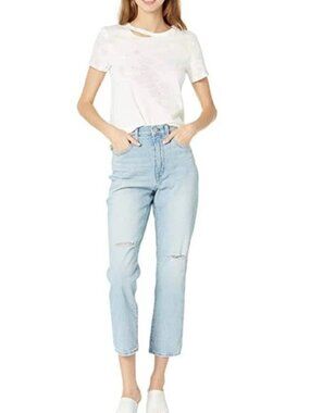 Madewell The High-Rise Slim Crop Boyfriend Jeans sz24